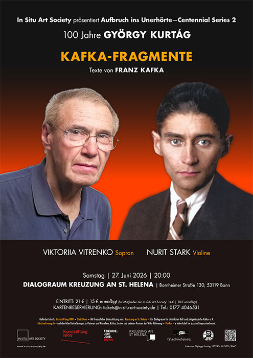 100 Jahre György Kurtág: Kafka-Fragmente