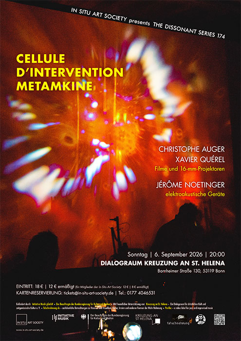 Konzert: Cellule d’intervention Metamkine
