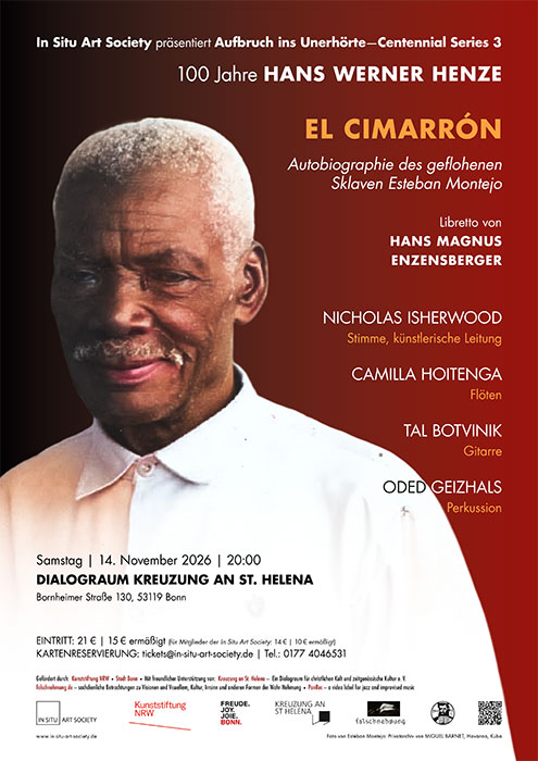 100 Jahre Hans Werner Henze: El Cimarrón
