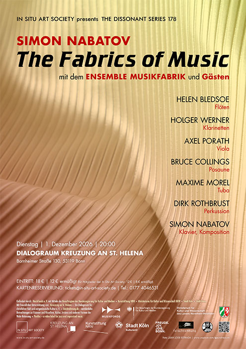Konzert: Simon Nabatov »The Fabrics of Music«